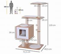 Arbre à chat design bois clair