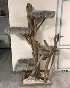 Arbre à chat design bois clair